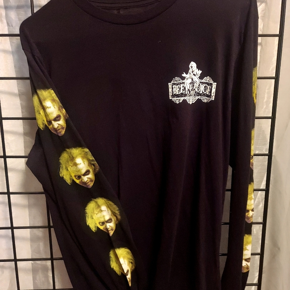 Beetlejuice Black Graphic Tee